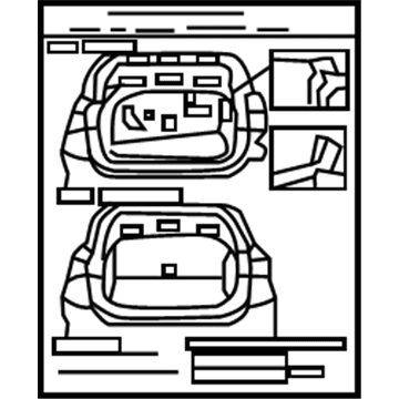 Toyota 74594-12010 Info Label