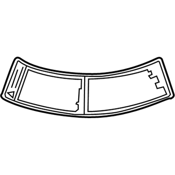 Toyota 42668-12080 Spare Tire Label