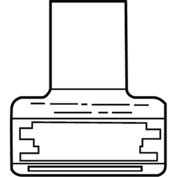 Toyota 74599-48020 Air Bag Label