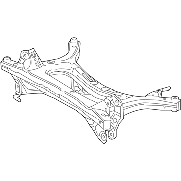 Toyota 51206-02060 Member Sub-Assembly, Rr