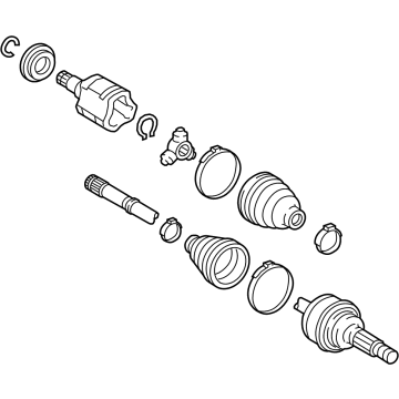 Toyota 42340-0E160 Axle Assembly