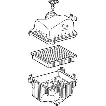 Toyota 17700-F0200 Air Cleaner Assembly