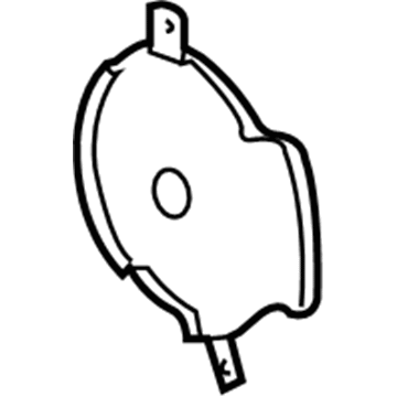 Toyota 16366-0H200 Insulator, Cooling Fan Motor