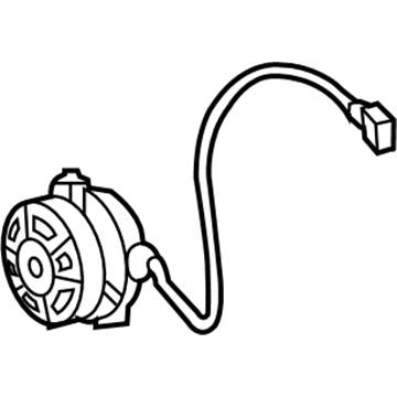 Toyota 16363-64250 Fan Motor