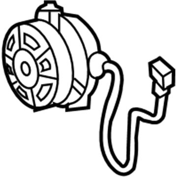 Toyota 16363-64220 Fan Motor