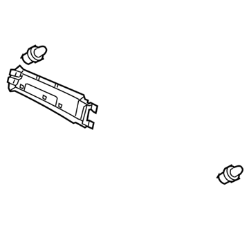 Toyota 62410-47060-B1 GARNISH Assembly, Center Pi