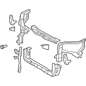 2014 Toyota Venza Radiator Support - 53210-0T012