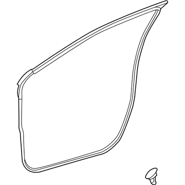 Toyota Prius C Door Seal - 67861-52260