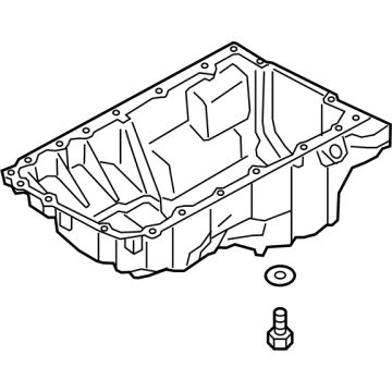 2021 Toyota GR Supra Oil Pan - 12101-WAA01