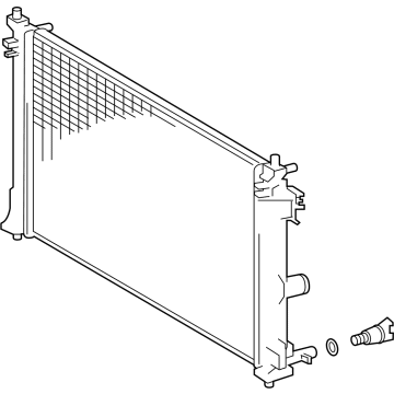 2023 Toyota Corolla Cross Radiator - 16400-0T600