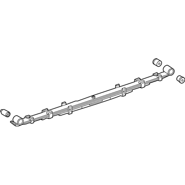 Toyota 48210-04702 Leaf Spring