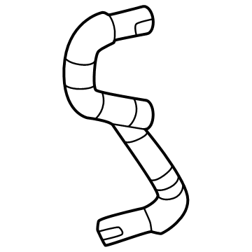 Toyota 16296-24040 By-Pass Hose