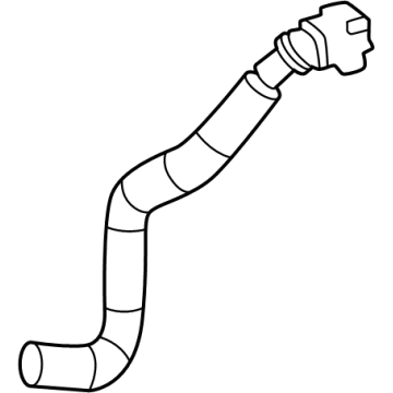 Toyota 87209-0A060 HOSE SUB-ASSY, WATER