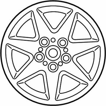 Toyota 42611-AC050 Wheel, Disc