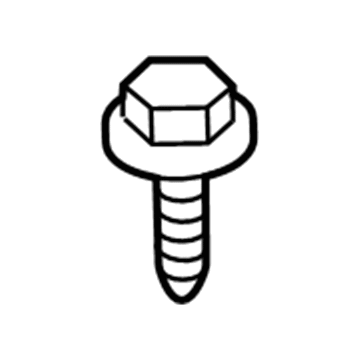 Toyota 90159-A0034 Headlamp Assembly Screw