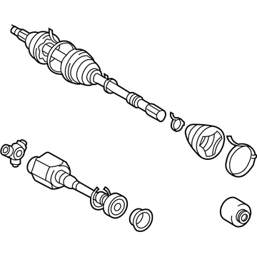 Toyota 43420-0R042 Axle Assembly