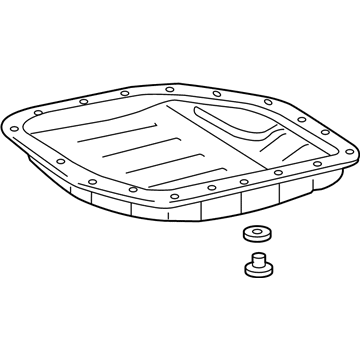 Toyota 35106-52020 Pan Sub-Assy, Automatic Transaxle Oil