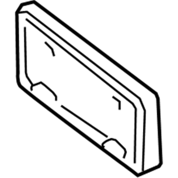 Toyota 75101-AE010 License Bracket