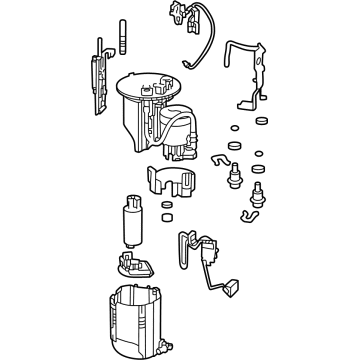 Toyota 77020-12B40 TUBE ASSY, FUEL SUCT