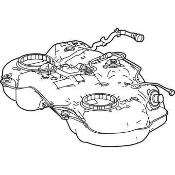 Toyota 77001-12C80 TANK SUB-ASSY, FUEL