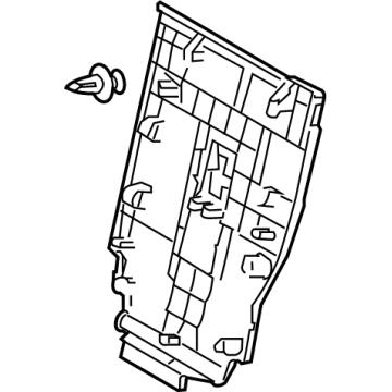 Toyota 71702-0E010 Board Sub-Assembly, Rr S