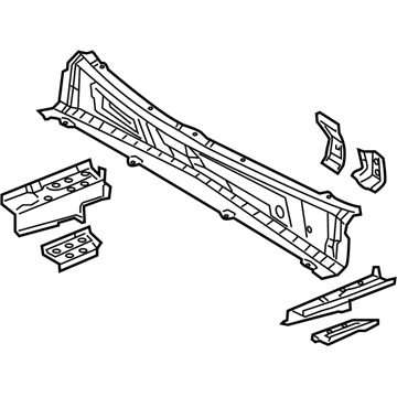 Toyota 55700-0C031 Panel Assembly, COWL Top