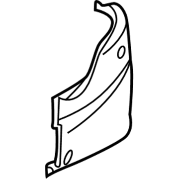 Toyota 64753-06020 Rear Panel Trim