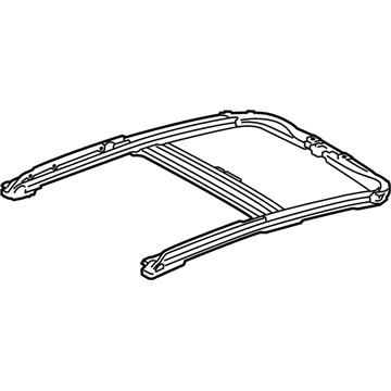 Toyota 63202-47010-B0 Rail Sub-Assembly, Slide