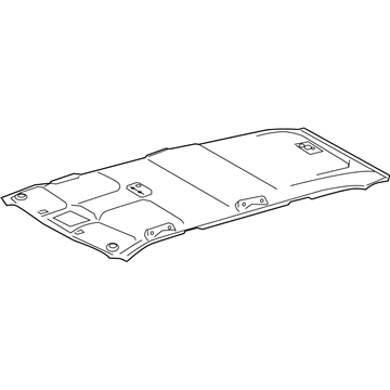 Toyota 63301-48220-B0 Headlining Sub-Assy, Roof, Front