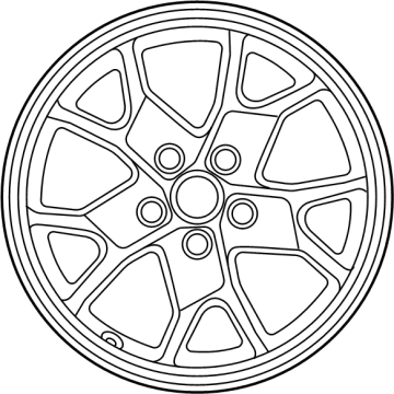 Toyota 42611-47651 Wheel, Alloy