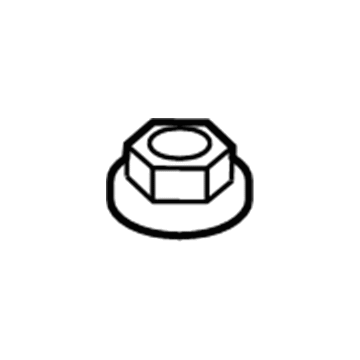 Toyota 90178-A0002 Upper Support Nut