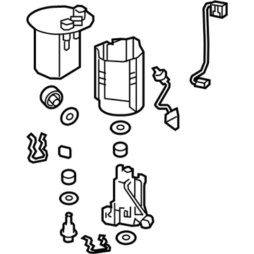 Toyota Camry Fuel Pump - 77020-06520