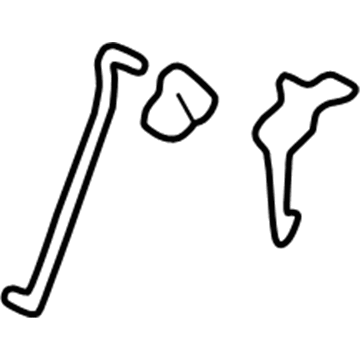 Toyota 53550-0C011 Hook