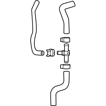 Toyota G90A0-48040 Hose & Tube Assembly