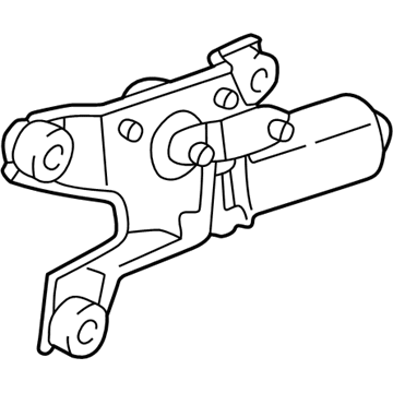 Toyota 85080-45010 Motor & Bracket