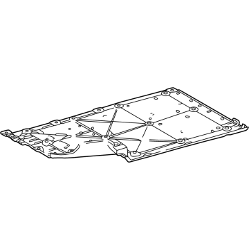 Toyota 58166-62010 Under Cover