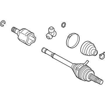 Toyota 42340-0R010 Axle Assembly