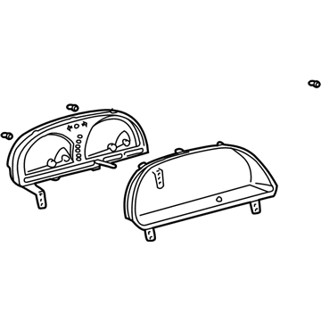 Toyota 83800-0W240 Cluster Assembly