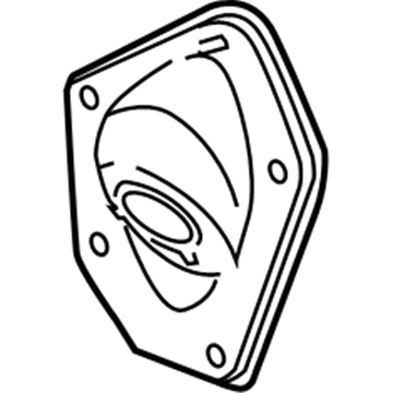 Toyota 45025-04040 Cover Sub-Assy, Steering Column Hole