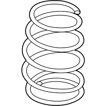 Toyota 48231-21241 Spring, Coil, Rear