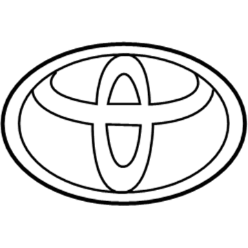 Toyota 75403-0R010 Emblem