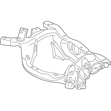 Toyota 51206-48060 Suspension Crossmember