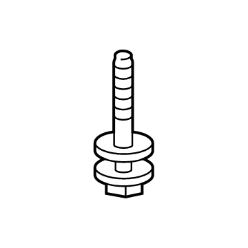 Toyota 90119-A0351 Engine Cradle Rear Bolt