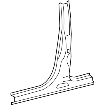 Toyota 61411-0C080 Panel, Rocker, Outer RH