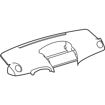 Toyota 55302-52071-E0 Panel Sub-Assembly, Inst