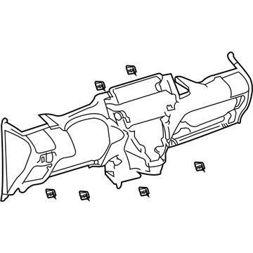 Toyota 55303-52161-B0 Instrument Panel