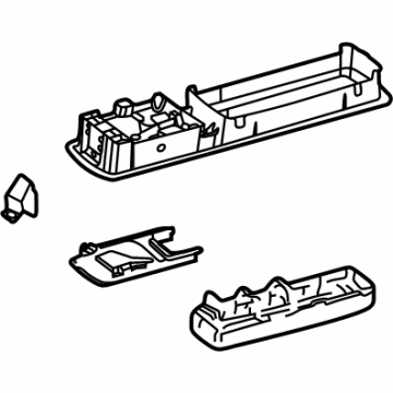 Toyota 81360-0E060-B0 Courtesy Lamp