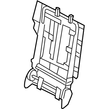 Toyota 71017-0R010 Frame Sub-Assembly, Rear Seat