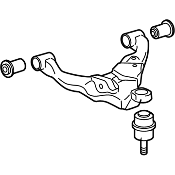 Toyota 48068-04040 Front Suspension Control Arm Sub-Assembly Lower Right