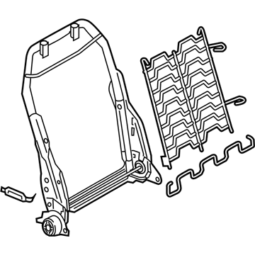 Toyota 71630-WB001 Spring Assembly, Front Seat